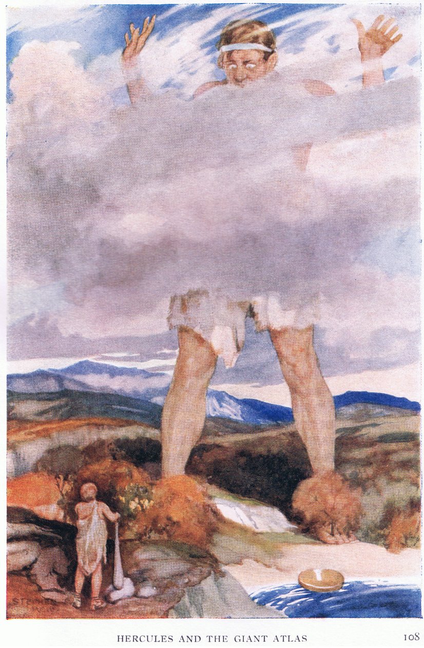 Hercule et le géant Atlas - Stephen Reid
