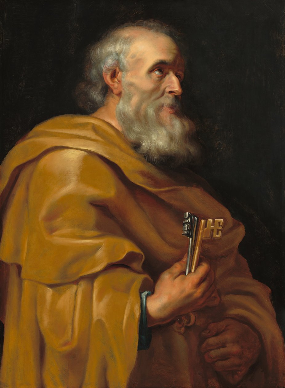 Saint Pierre - Studio of Sir Peter Paul Rubens