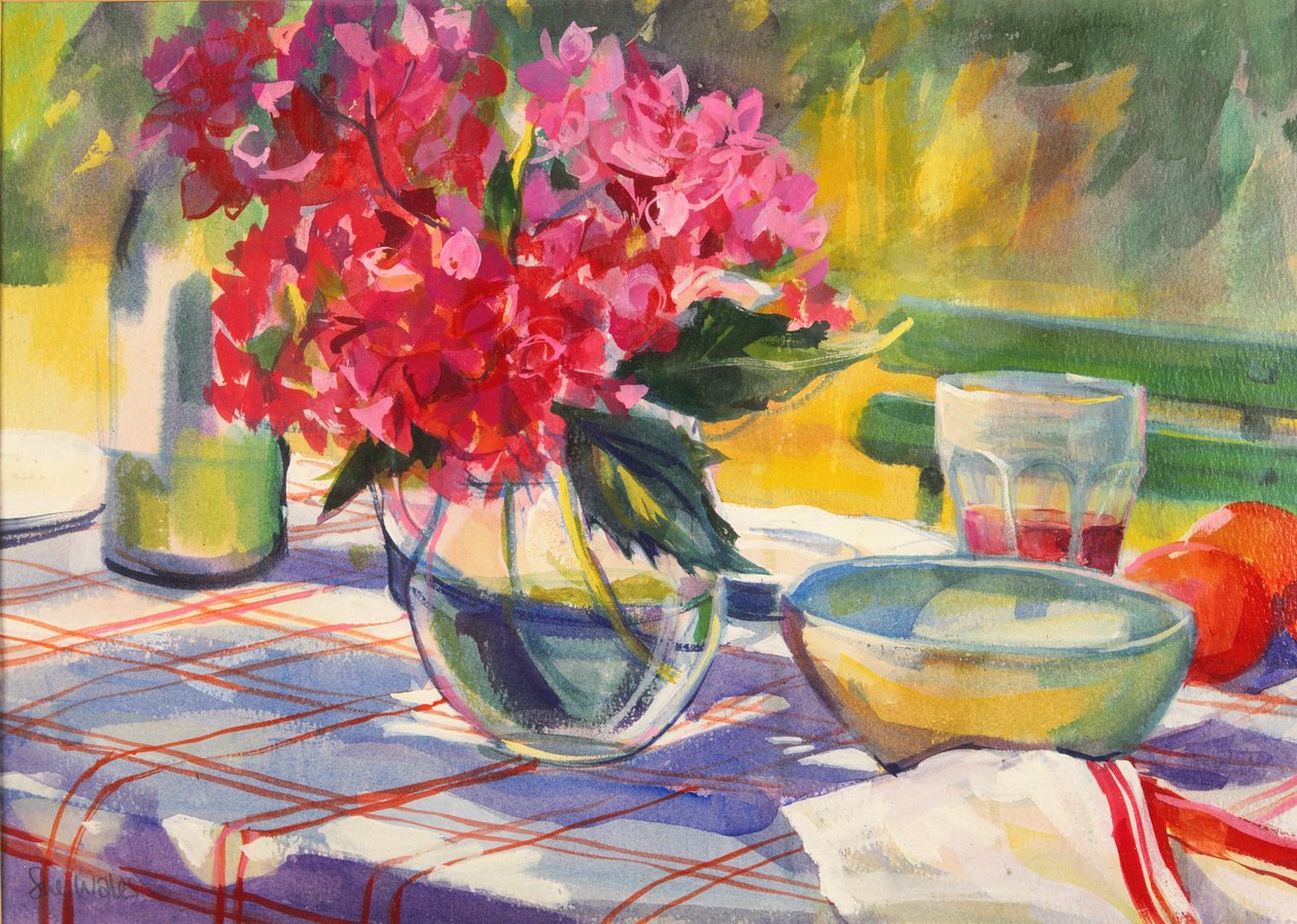 Table de jardin française, 1999 - Sue Wales