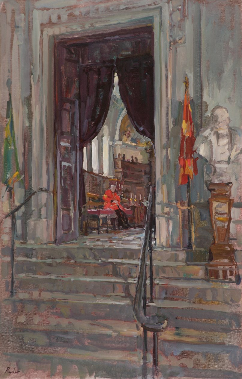 Pensionnaire dans la chapelle - Susan Ryder