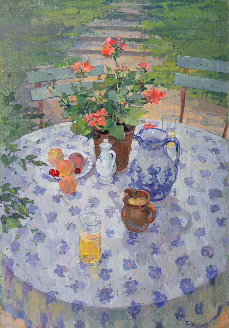 La terrasse, Escalerilla - Susan Ryder