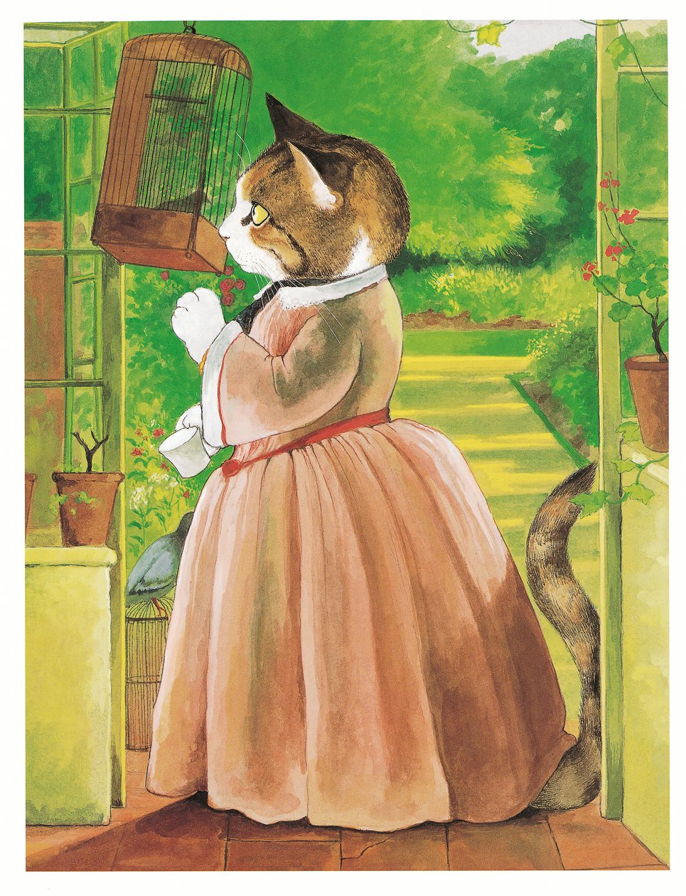 Illustration de Pre-Raphaelite Cats (pub. 1999) - Susan Herbert