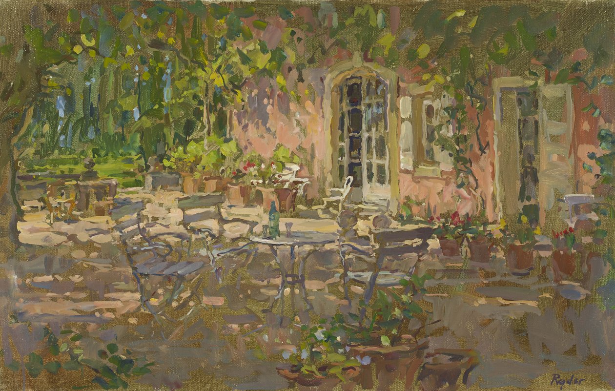 Table ombragée, Le Thor - Susan Ryder