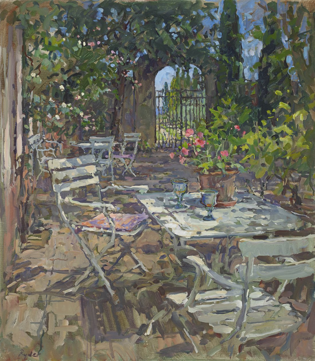 Terrasse, Mas de la Rose - Susan Ryder