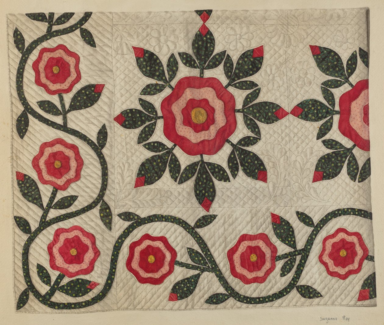Courtepointe - Suzanne Roy