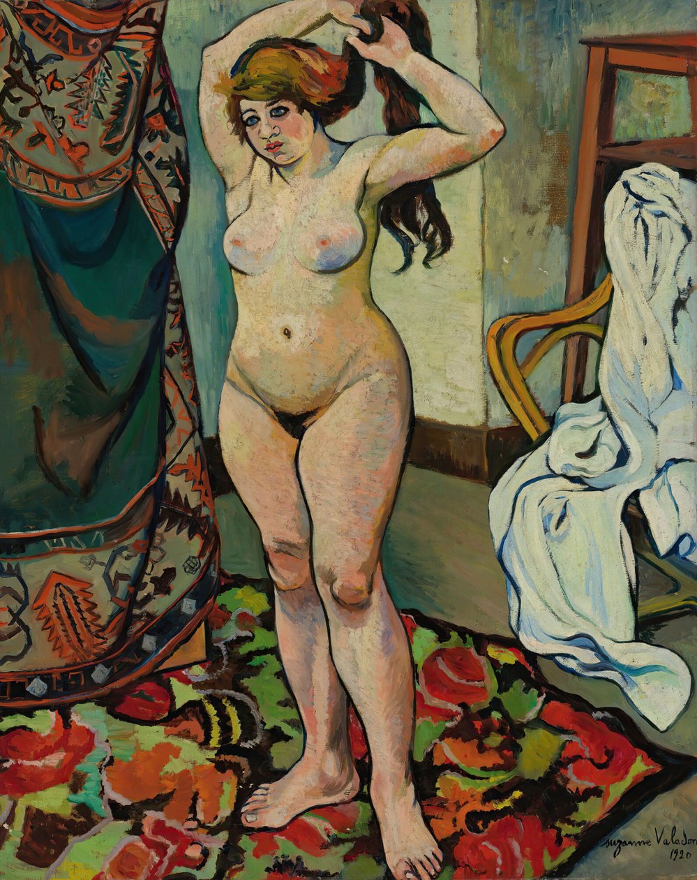 Gilbert nue se coiffant - Suzanne Valadon