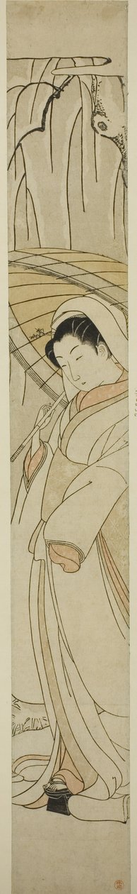 La demoiselle héron - Suzuki Harunobu
