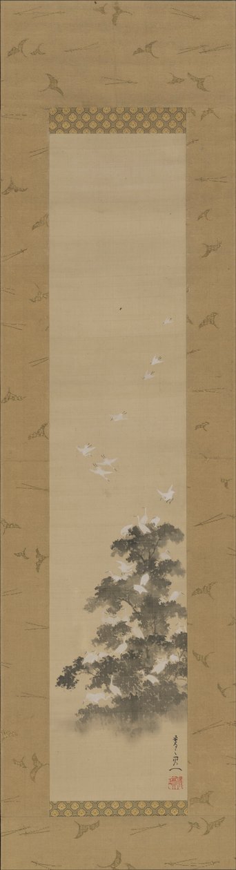 Aigrettes - Suzuki Kiitsu