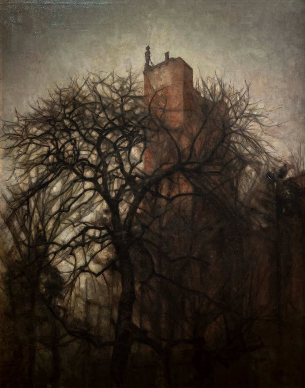 Ruines du château de Koldinghus - Svend Hammershöi