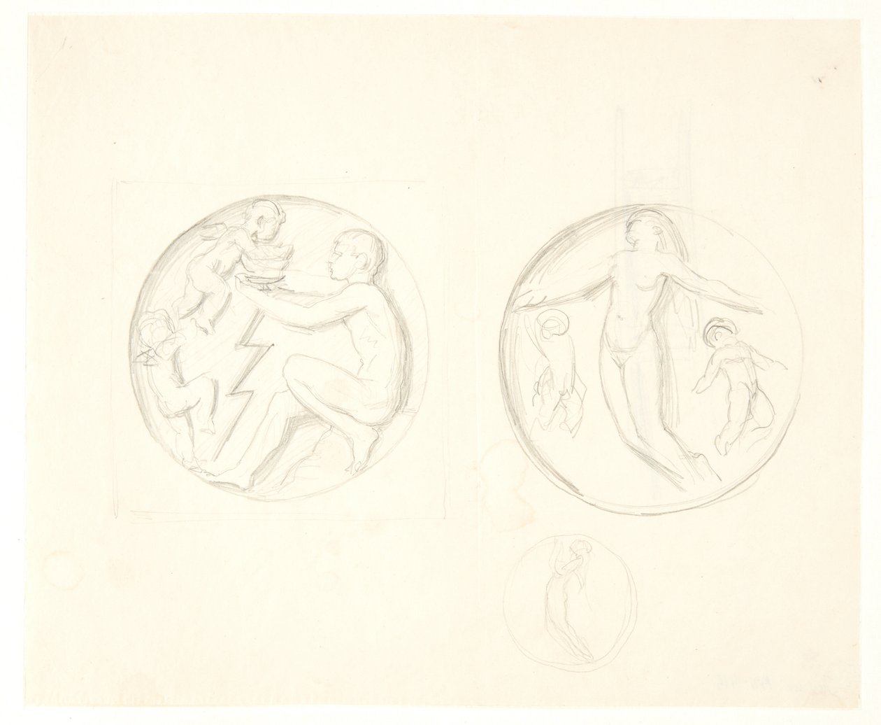 Esquisse pour des reliefs - Svend Rathsack