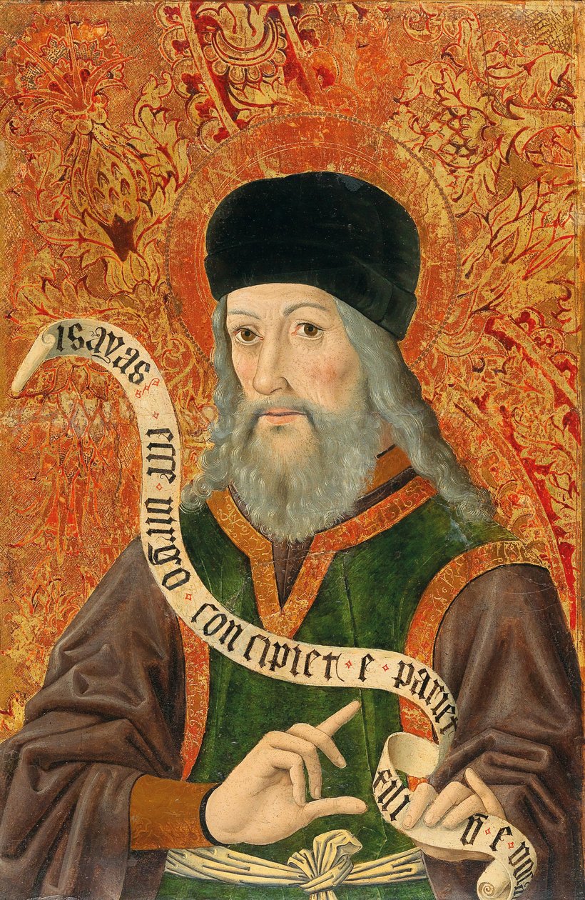 Le Prophète Isaïe, 15ème siècle - Swabian master
