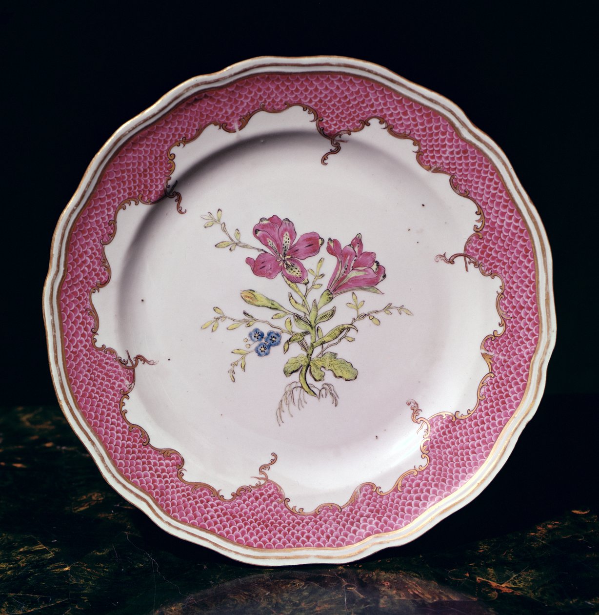 Assiette avec motif botanique - Swedish School
