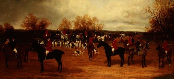 Avant la chasse - Sylvester Martin