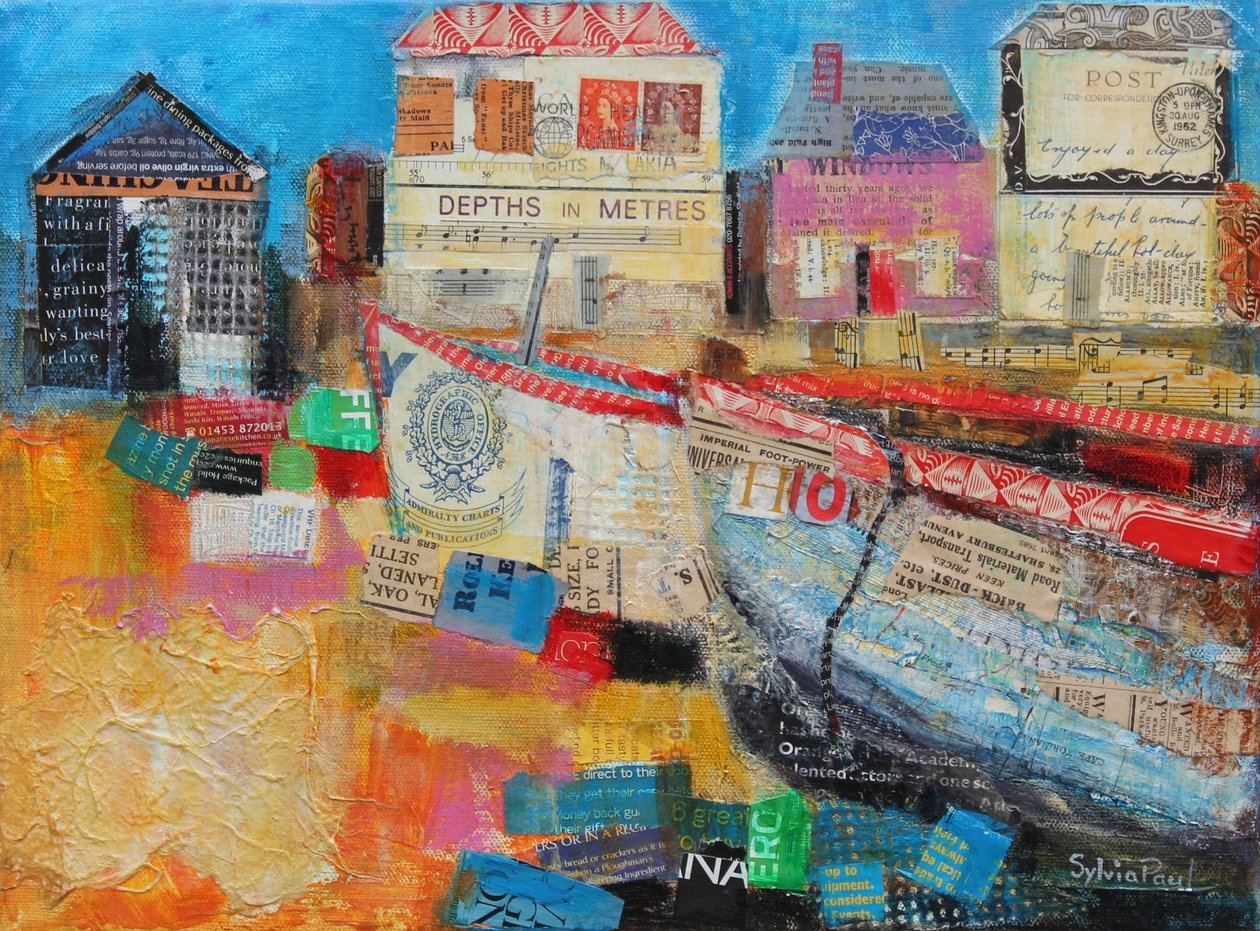 Vieux bateaux de pêche; 2013 - Sylvia Paul