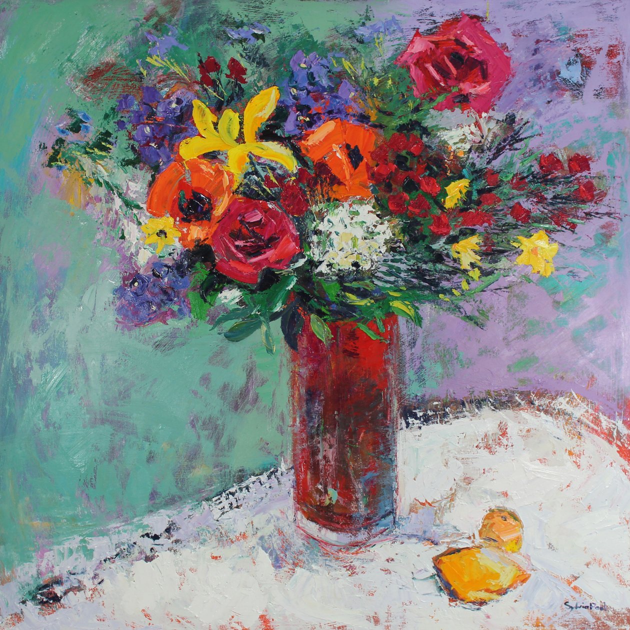 Fleurs fraîches - Sylvia Paul