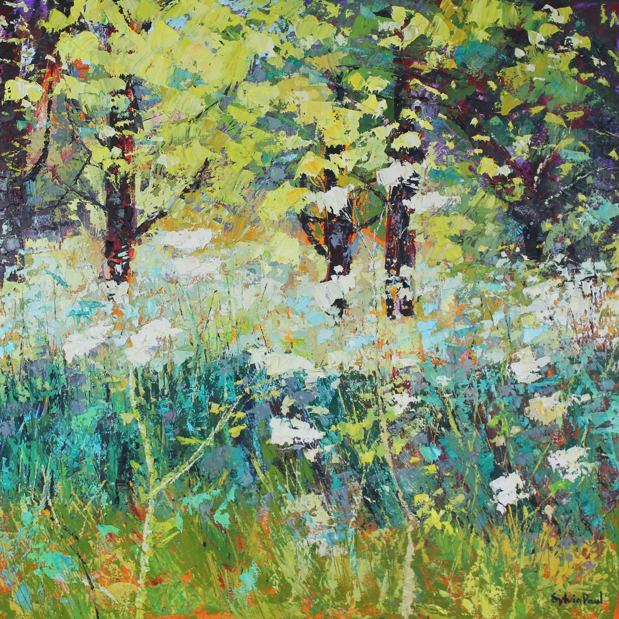 Prairie printanière - Sylvia Paul