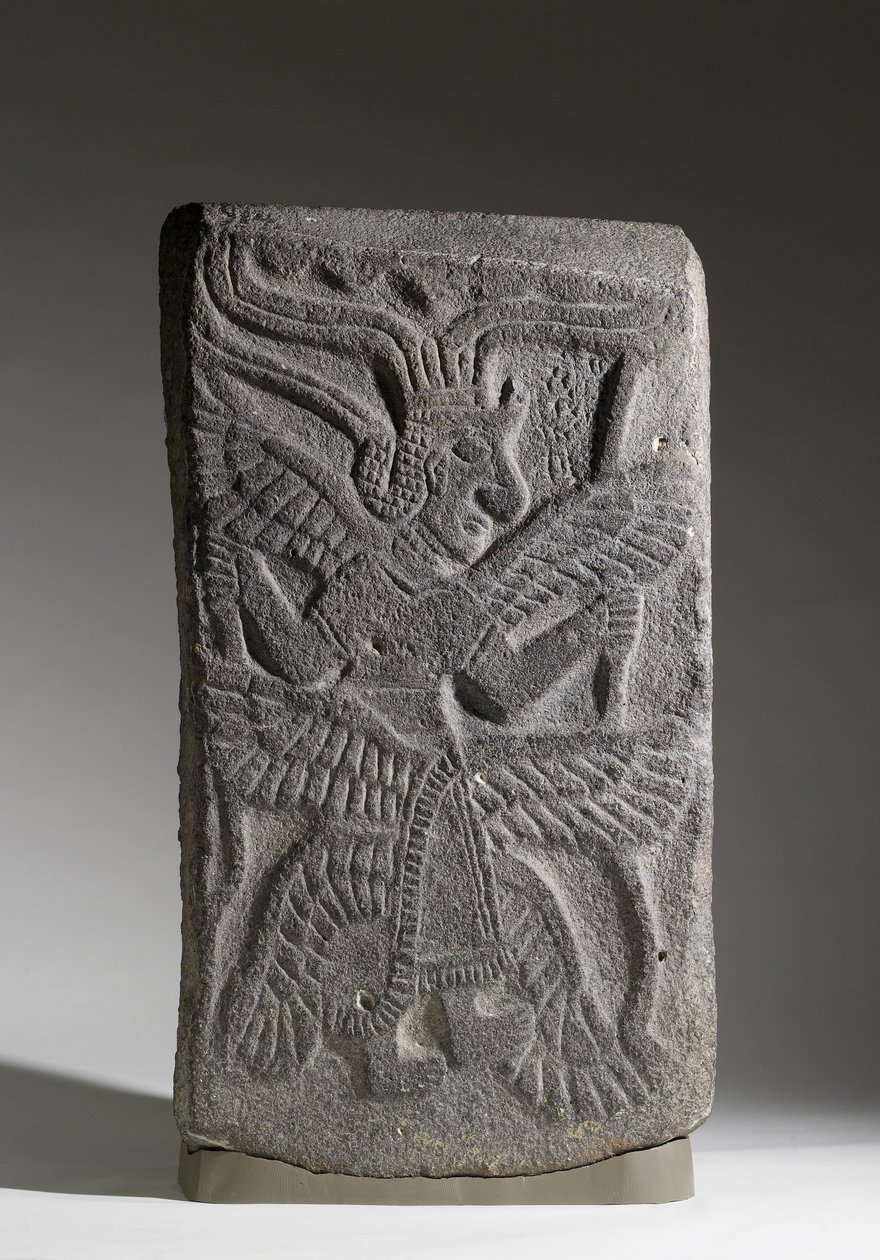 Plaque avec déesse à six ailes, Tell Halaf - Syrian