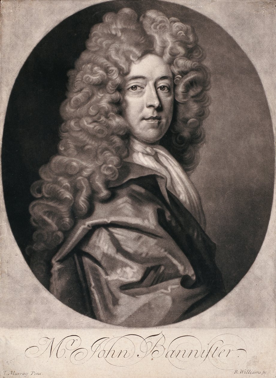 John Bannister (c.1625-79) gravé par R. Smith - T. Murray