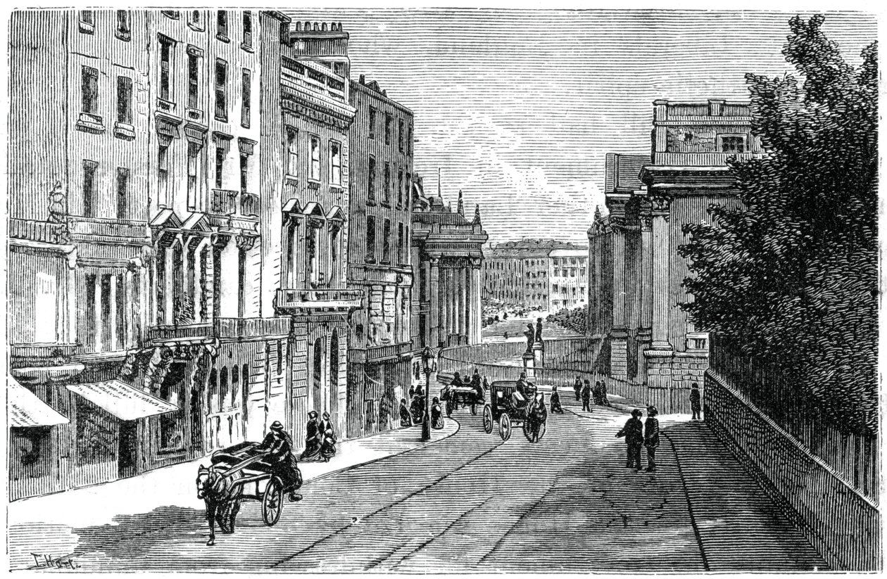 Grafton Street, Dublin, 1900 - T. Hart