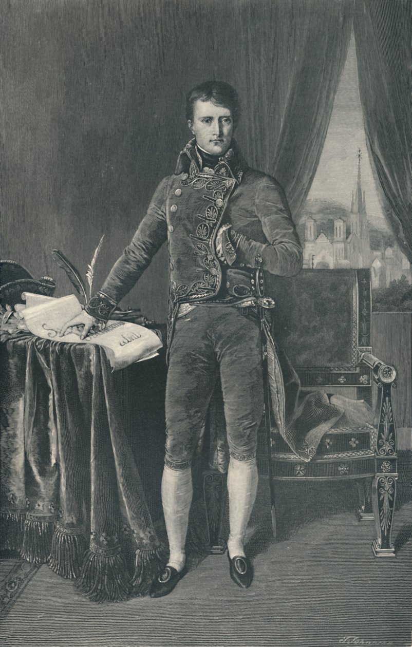 Napoléon Bonaparte, Premier Consul, 1803-1804, 1896 - T. Johnson