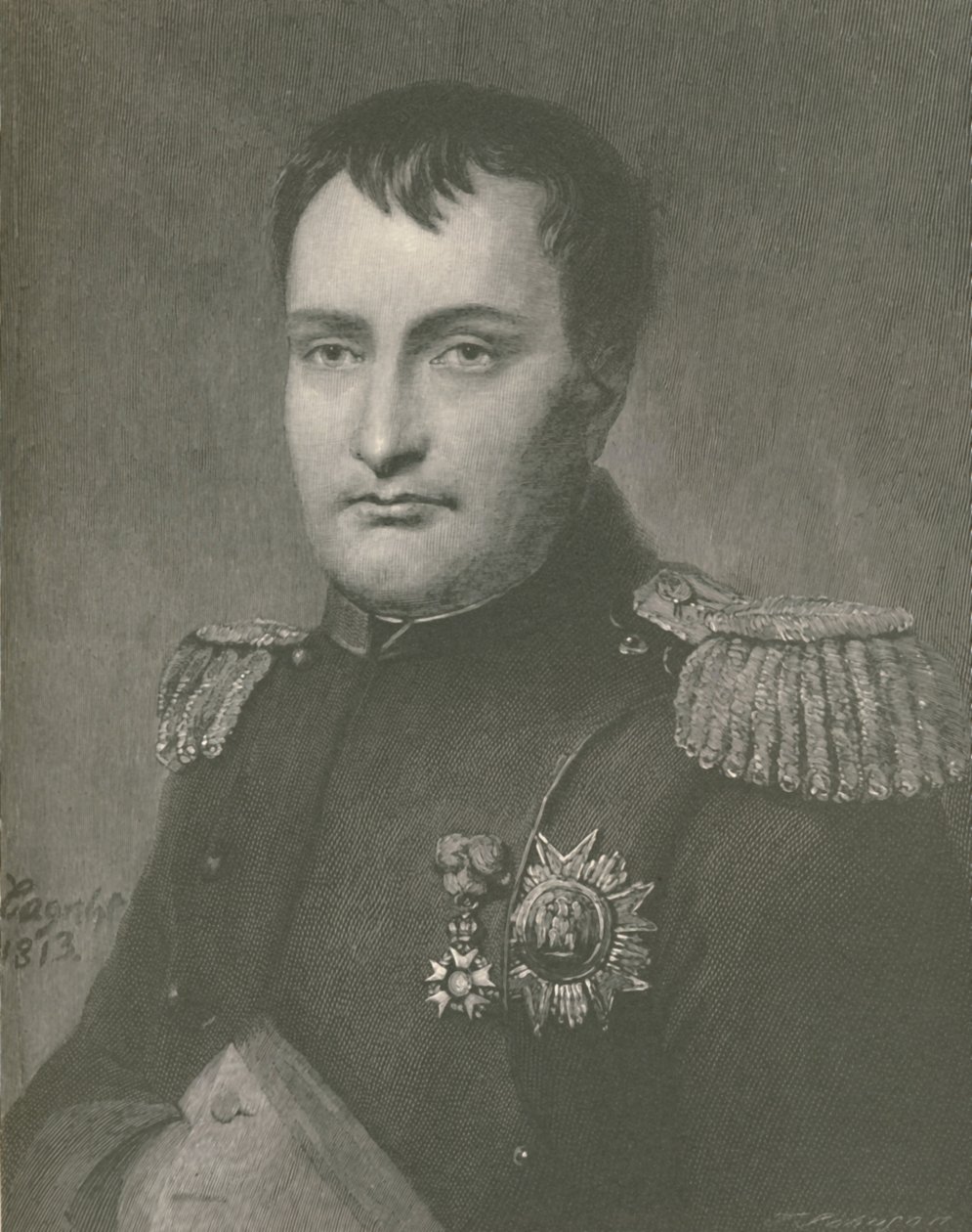 Napoléon en 1813, 1896 - T. Johnson