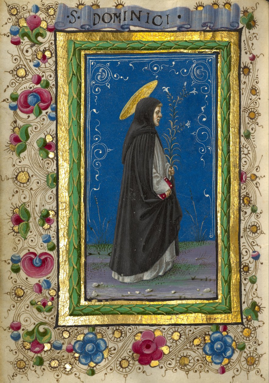 Saint Dominique - Taddeo Crivelli