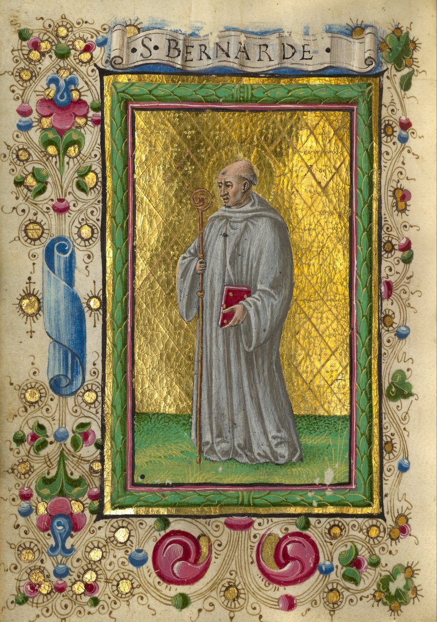Saint Bernard - Taddeo Crivelli