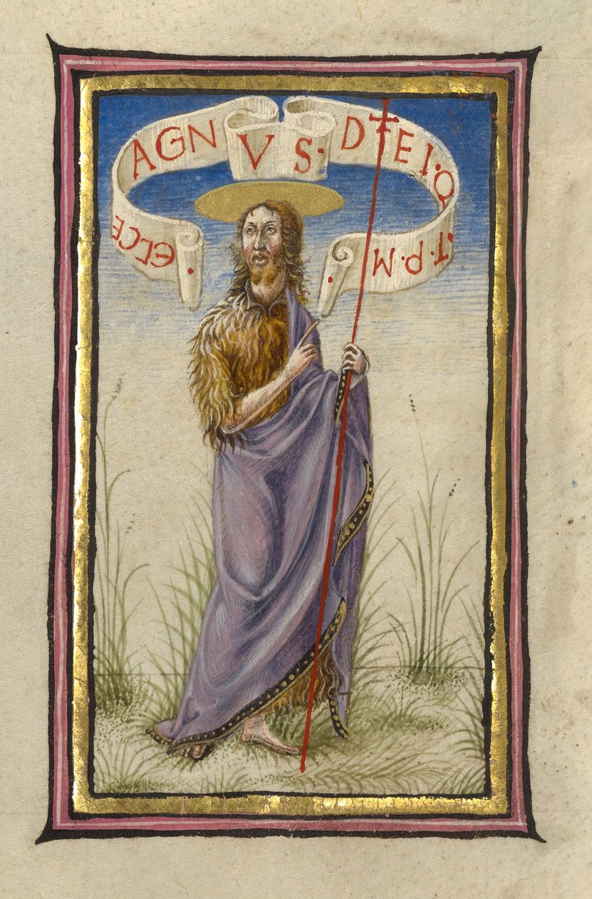 Saint Jean-Baptiste - Taddeo Crivelli