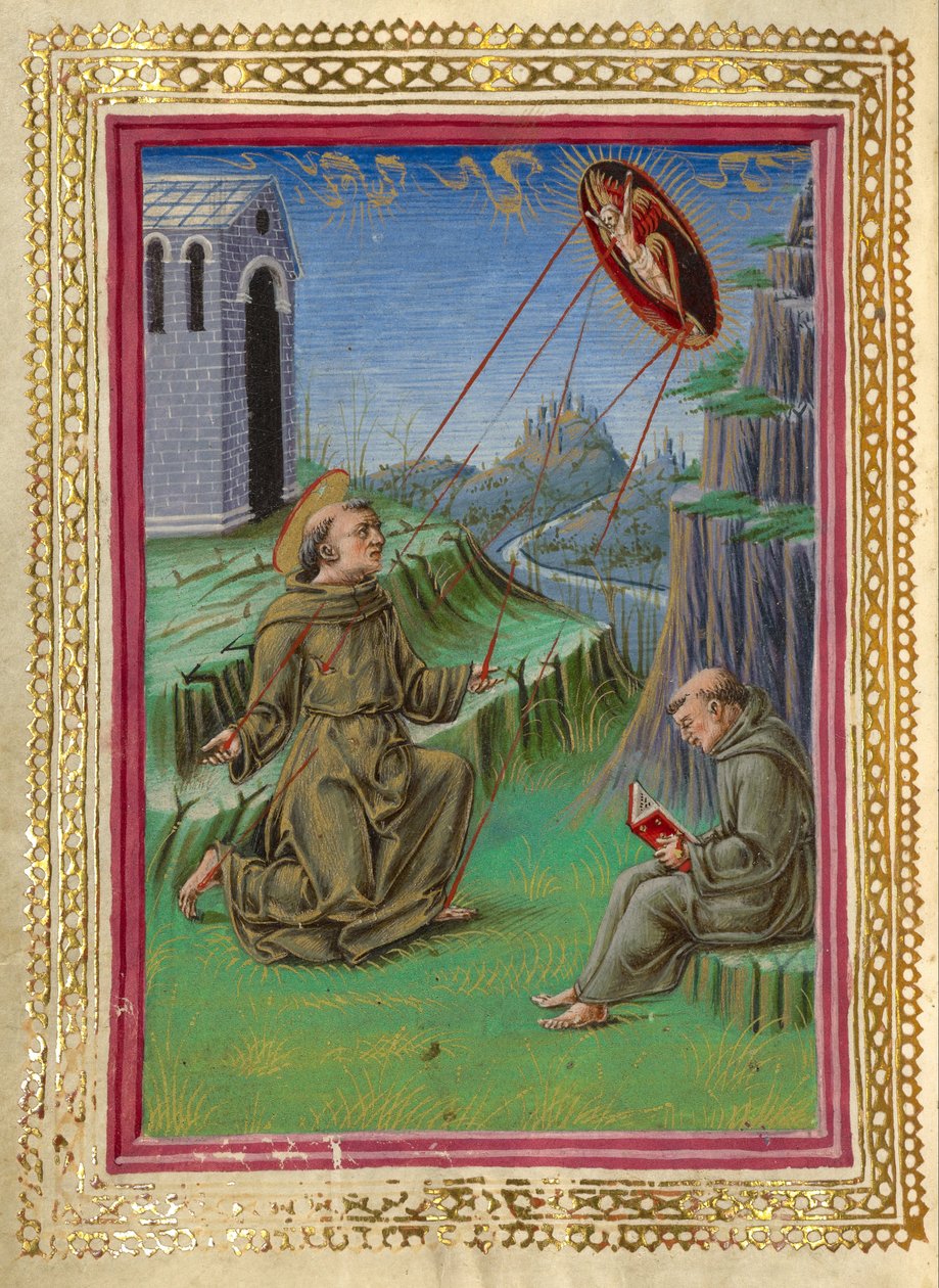 La Stigmatisation de Saint François - Taddeo Crivelli