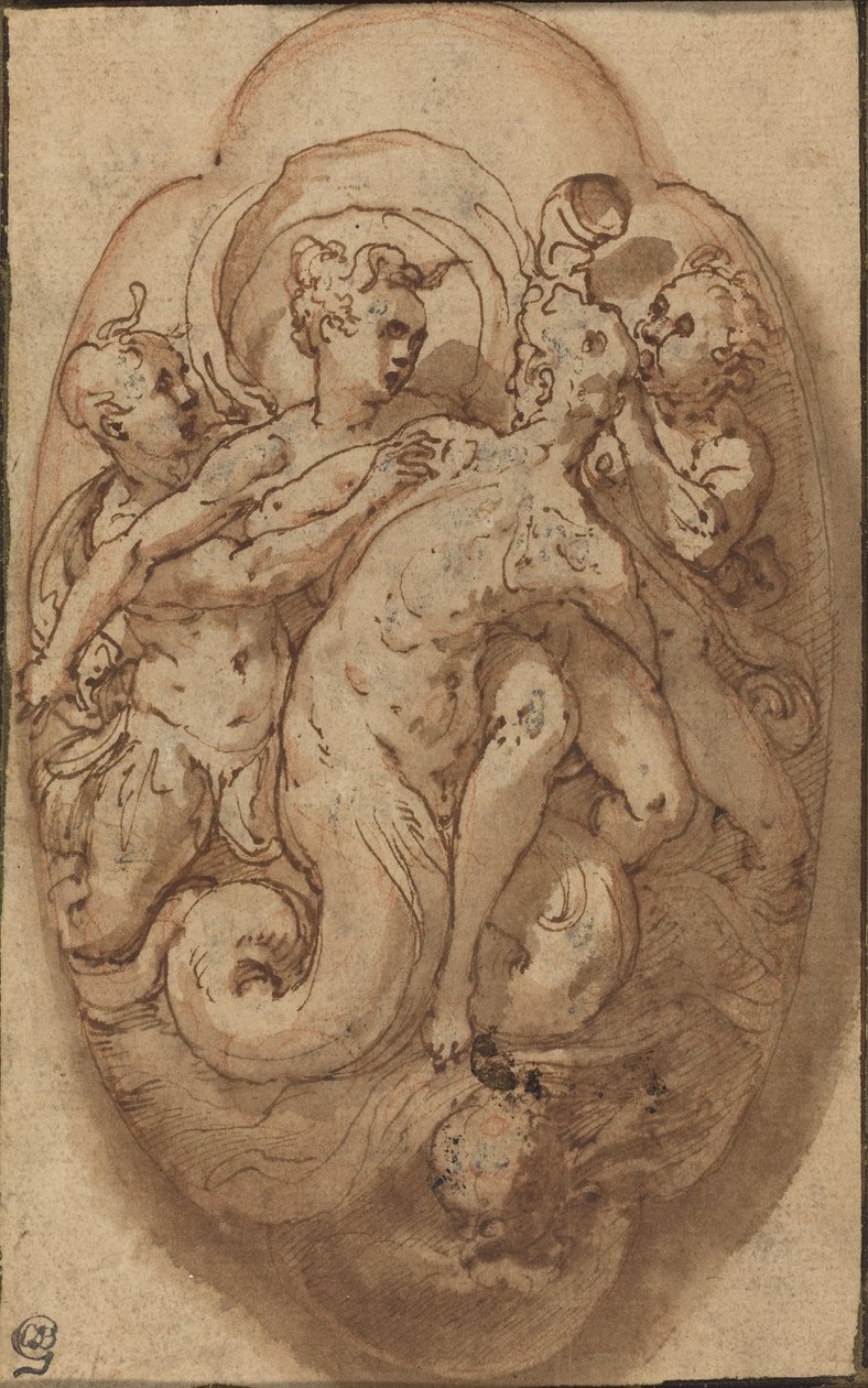Figures mythologiques - Taddeo Zuccaro