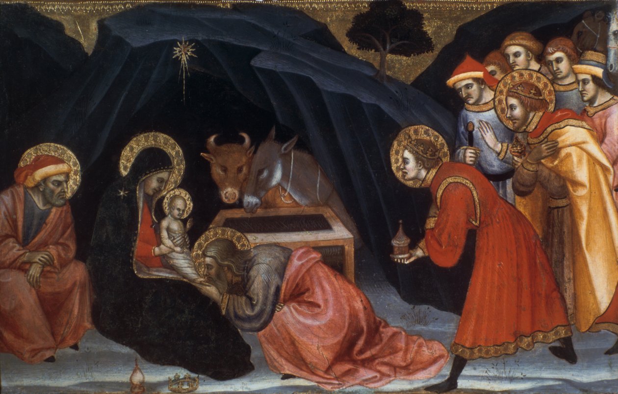 Épiphanie, fin 14ème-début 15ème siècle - Taddeo di Bartolo