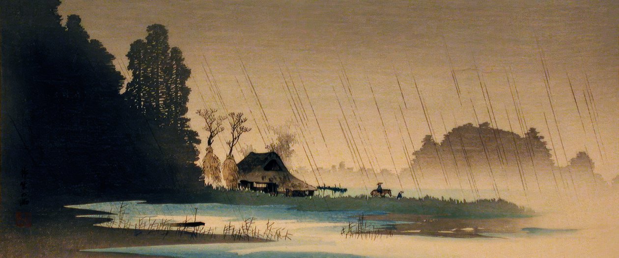 Pluie à Igusa - Takahashi Hiroaki