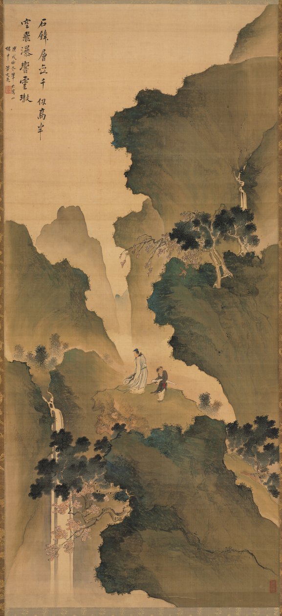 Regarder une cascade - Tani Buncho