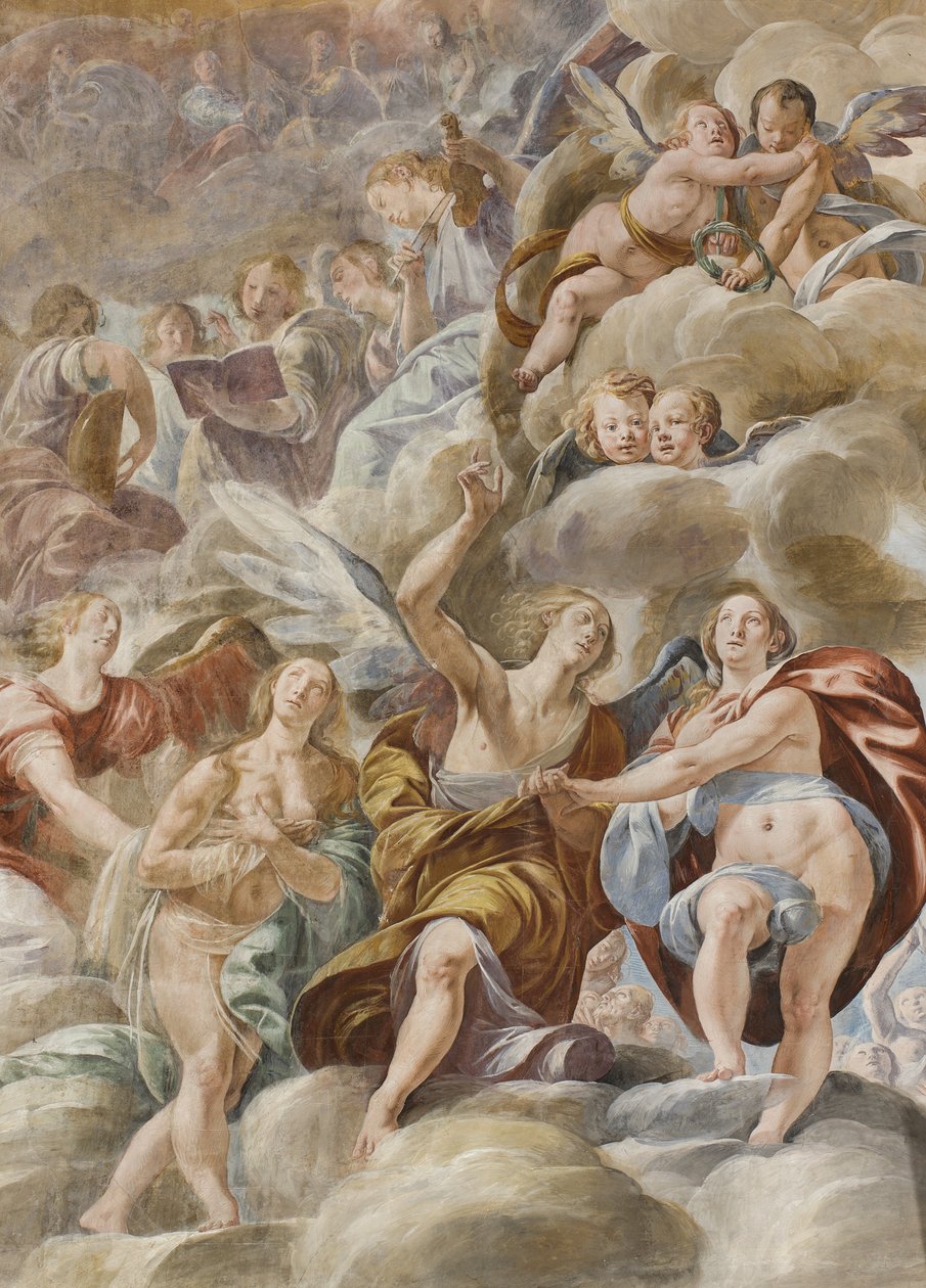 Anges musiciens et âmes saintes, 1629 - Tanzio da Varallo