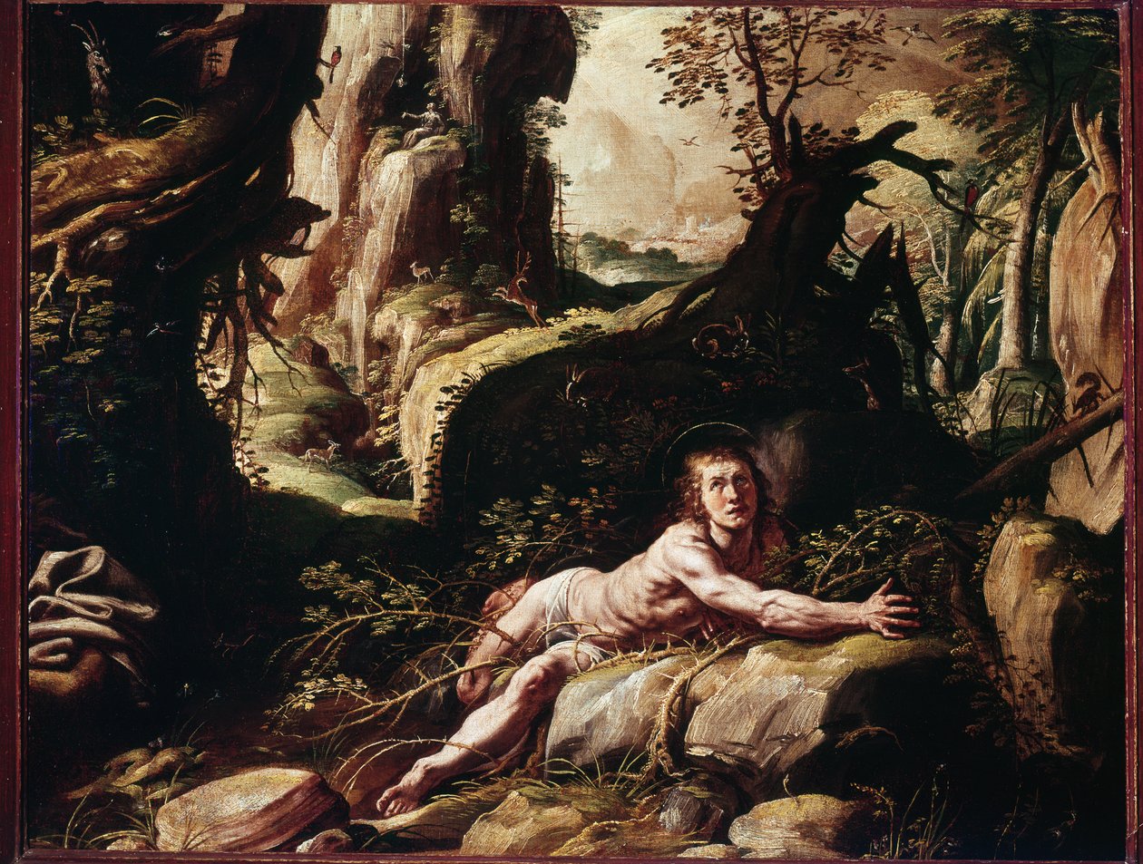 Saint Benoît parmi les ronces - Tanzio da Varallo
