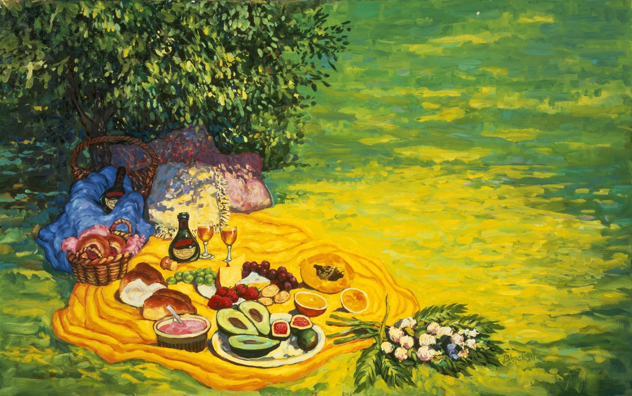 Pique-nique doré, 1986 - Ted Blackall
