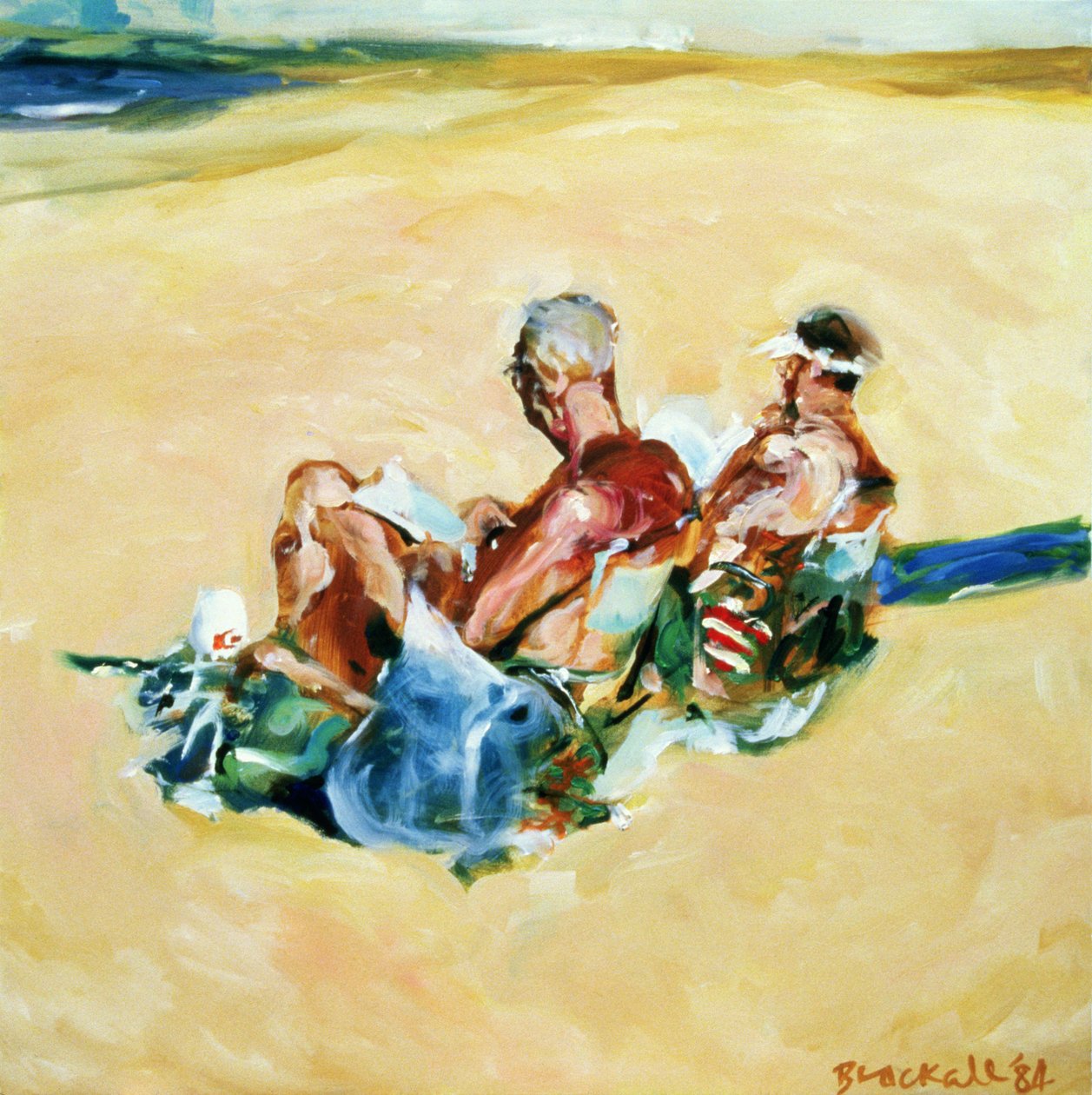 Les clochards de la plage de Sydney, 1984 - Ted Blackall