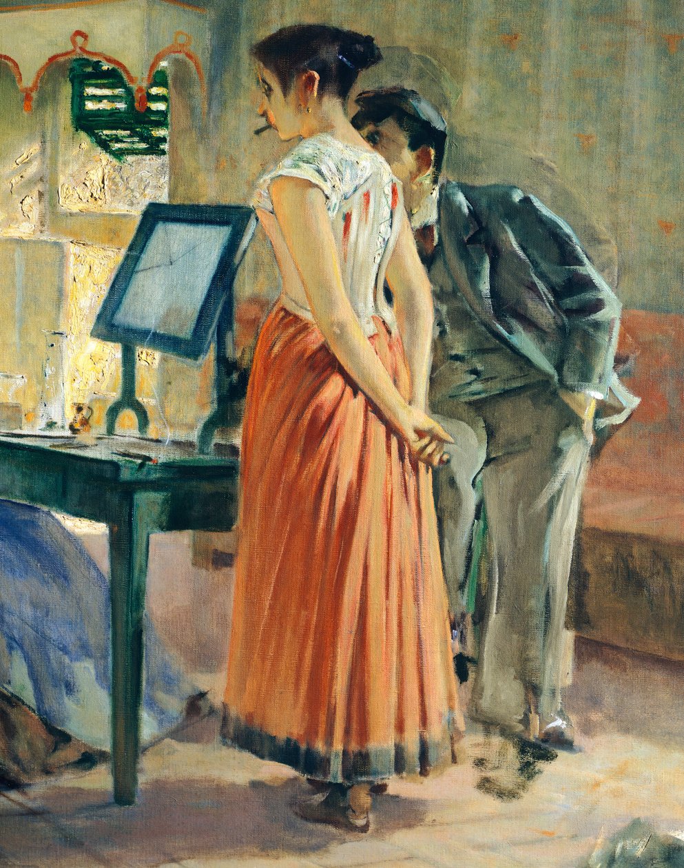 Toilette du matin - Telemaco Signorini