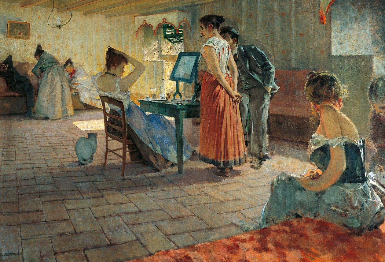 Toilette du matin - Telemaco Signorini