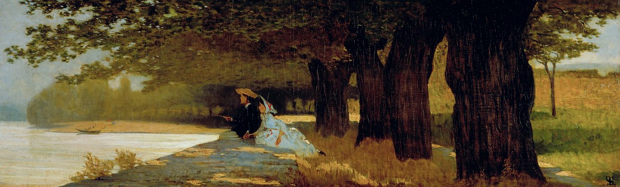 La lune de miel, c.1862-1863 - Telemaco Signorini