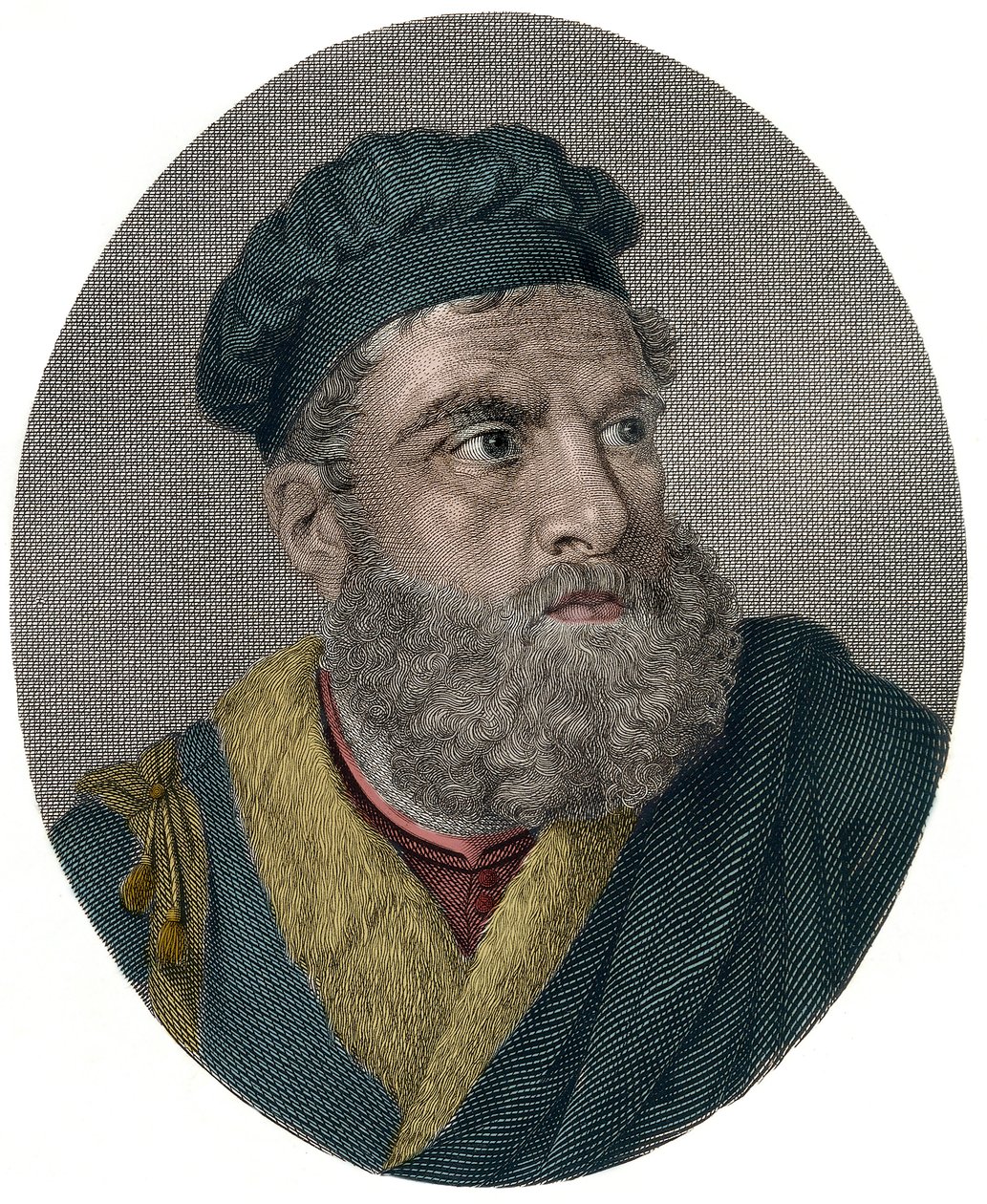Portrait de Marco Polo - Teodoro (after) Matteini