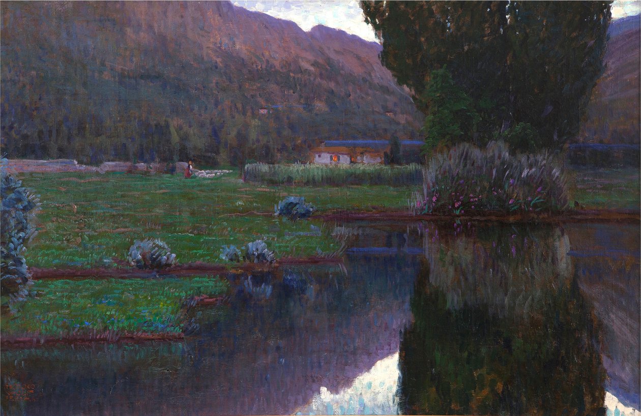 Paysage - Teodoro Wolf Ferrari