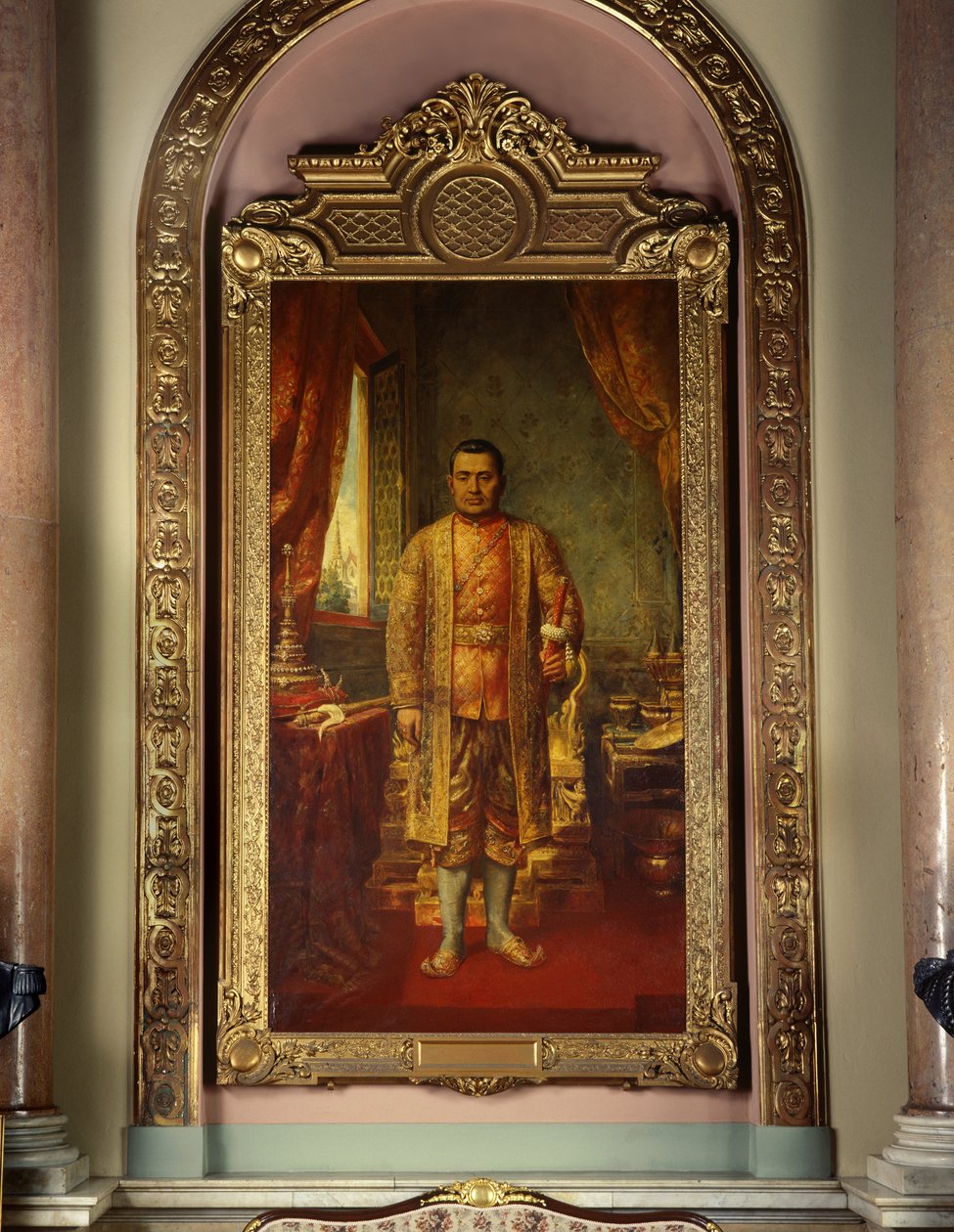 Portrait du roi Jessadabodindra - Thai School