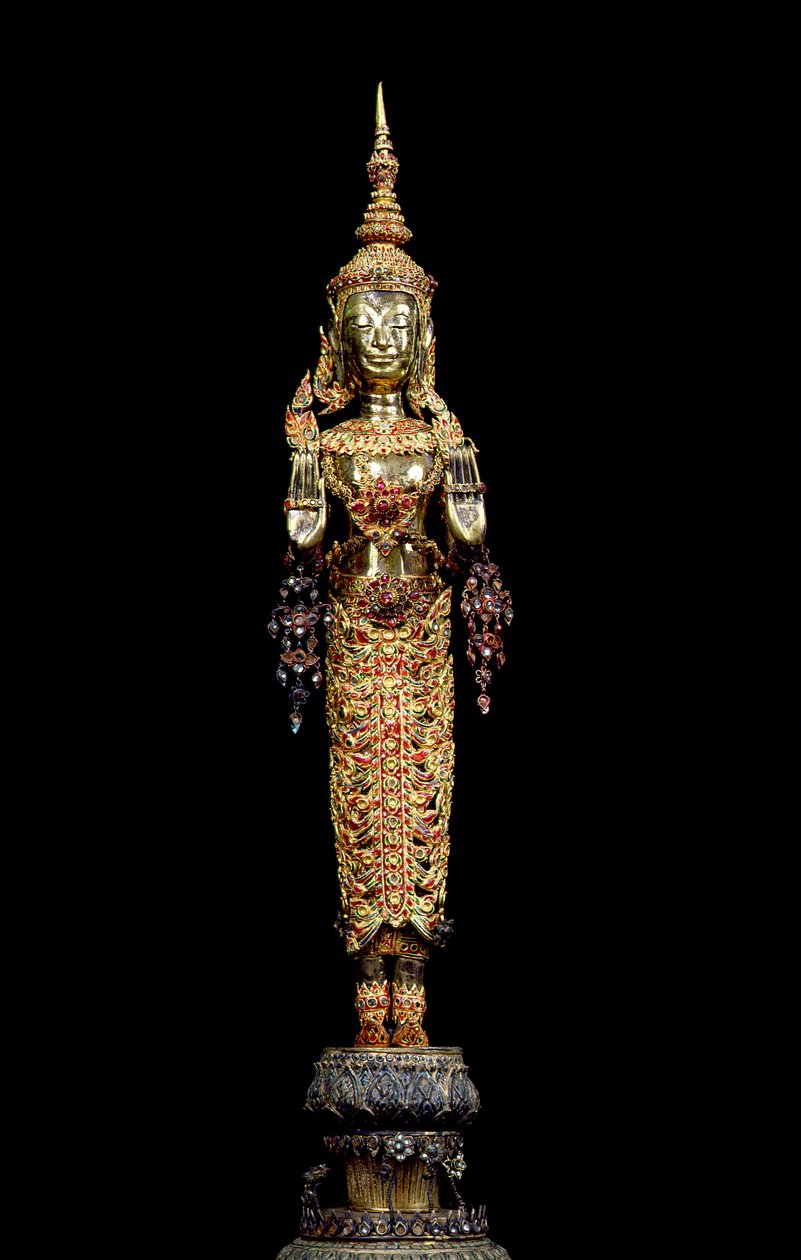 Bouddha debout, style Ratanakosin, 18e-19e siècle - Thai School