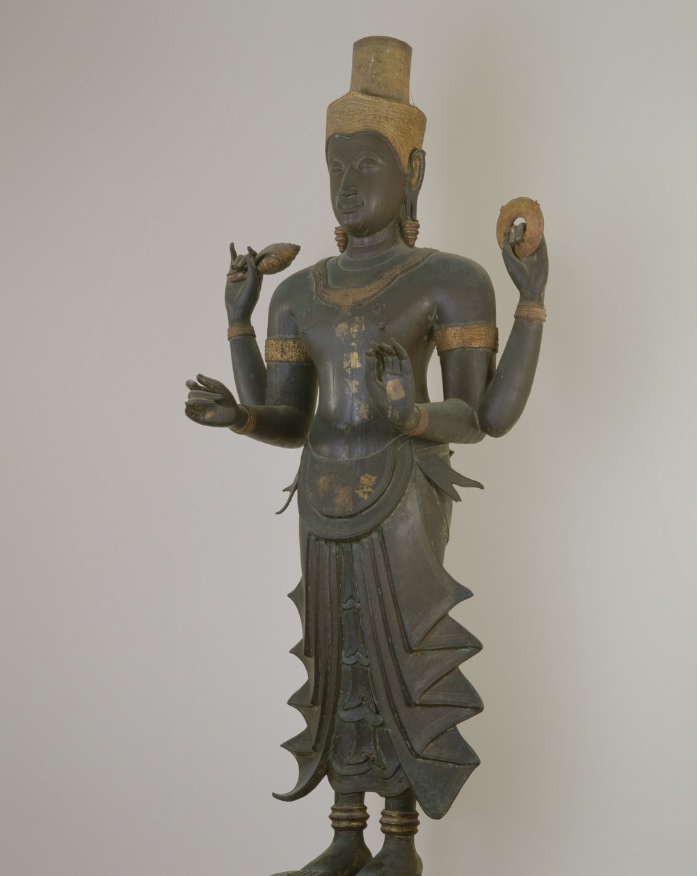 Statue de Vishnu (bronze) - Thai School