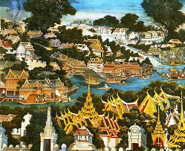 Vue de Bangkok - Thai School