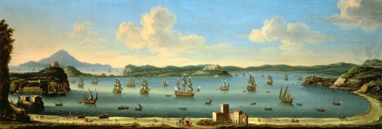 Le golfe de Pozzuoli avec Ischia au loin, 1740 - The Metropolitan Master