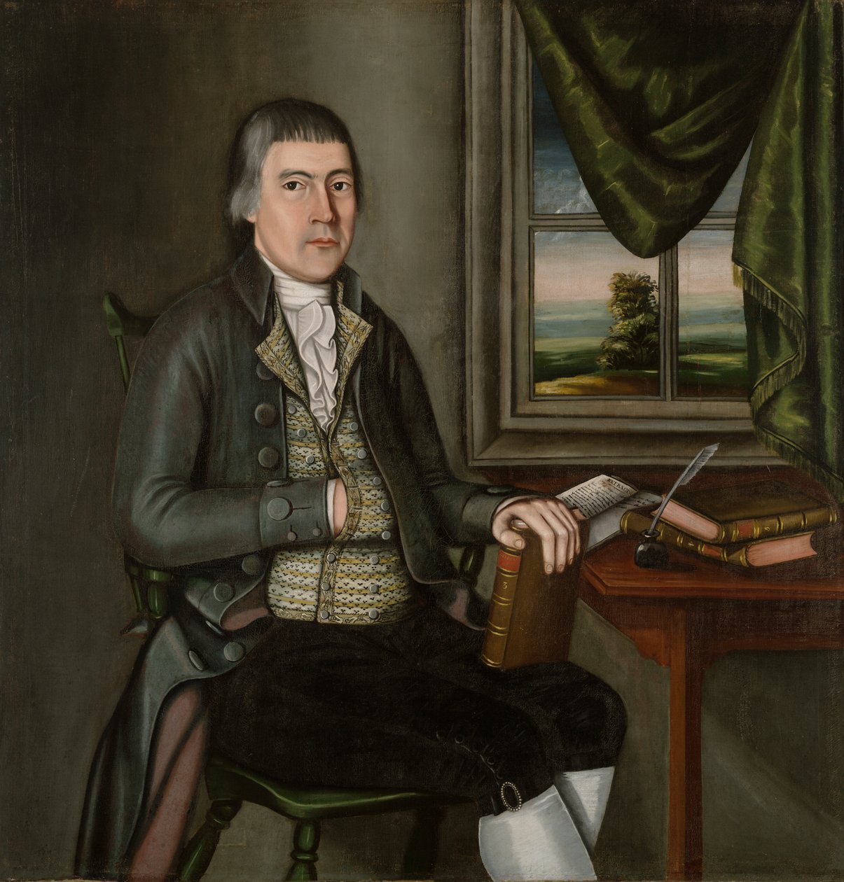 Dr. Hezekiah Beardsley (1748) - The Beardsley Limner