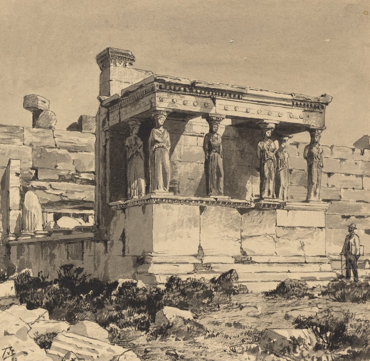 Érechthéion, 1890 - Themistocles von Eckenbrecher