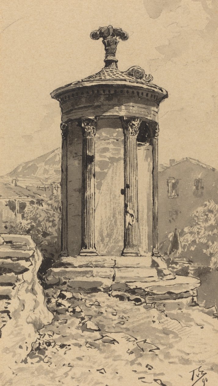 Monument de Lysicrates, 1890 - Themistocles von Eckenbrecher